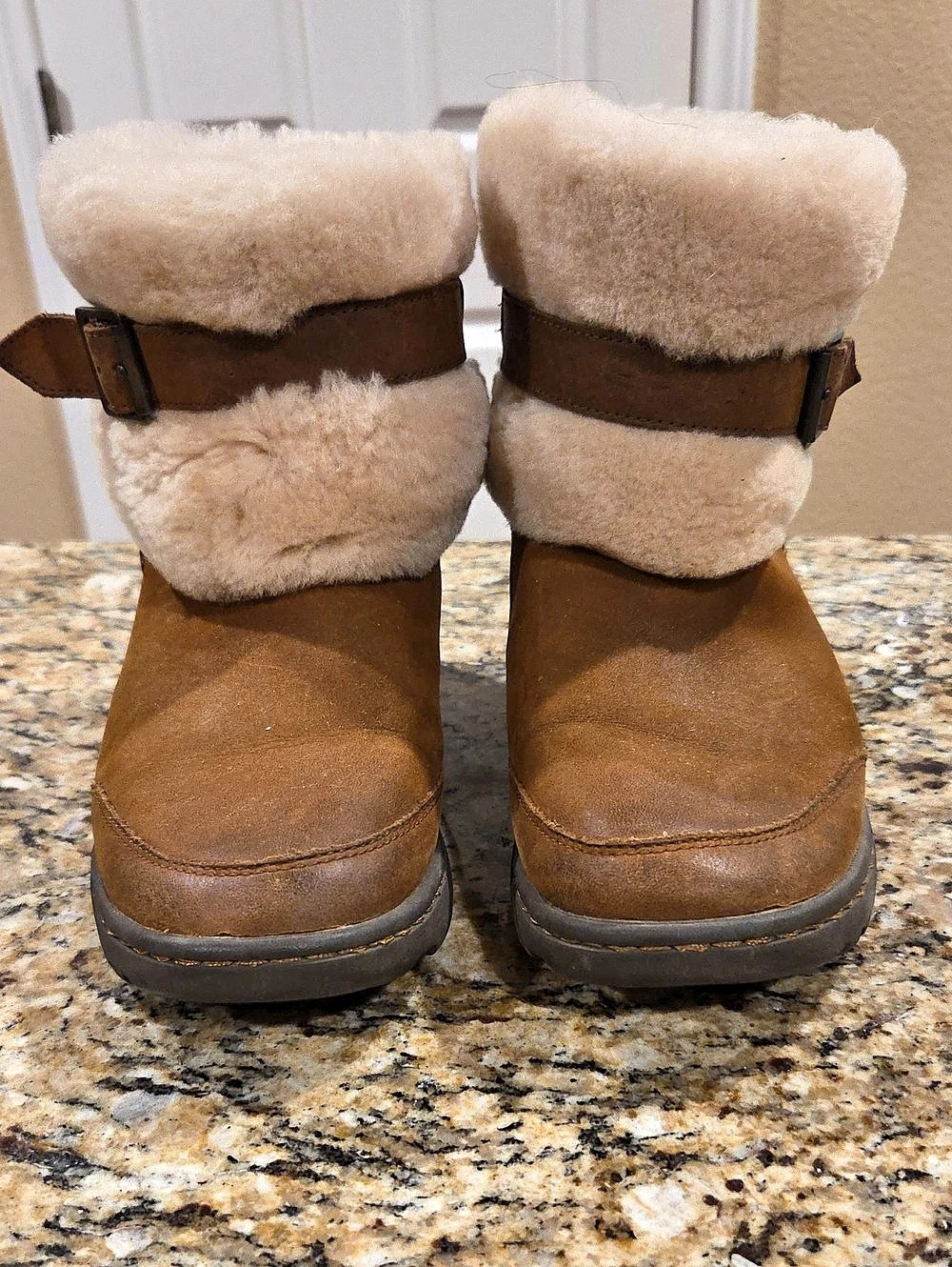 UGG Brielle Waterproof Brown Winter Boots 8